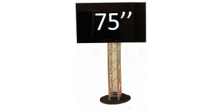 Pied Totem Pont 300 pour ecran plasma 75